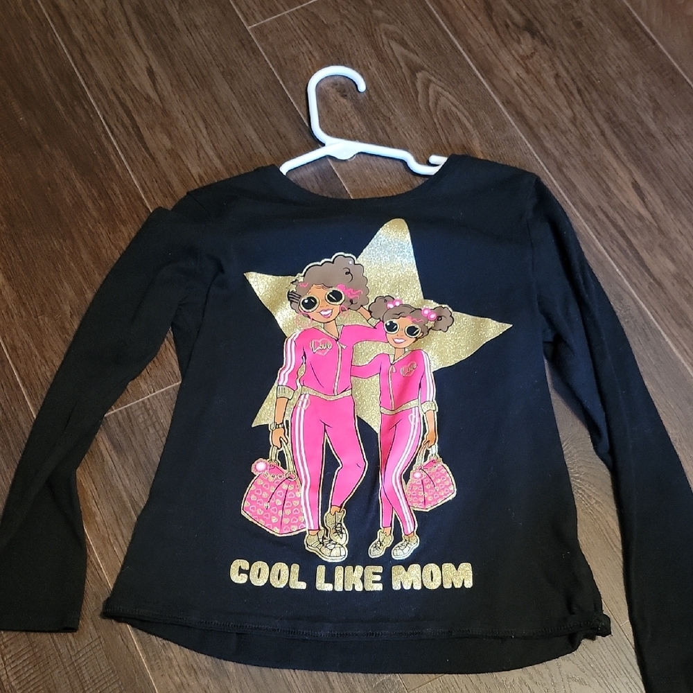 5 For 20 Black Kids Shirt with Gold Star Design